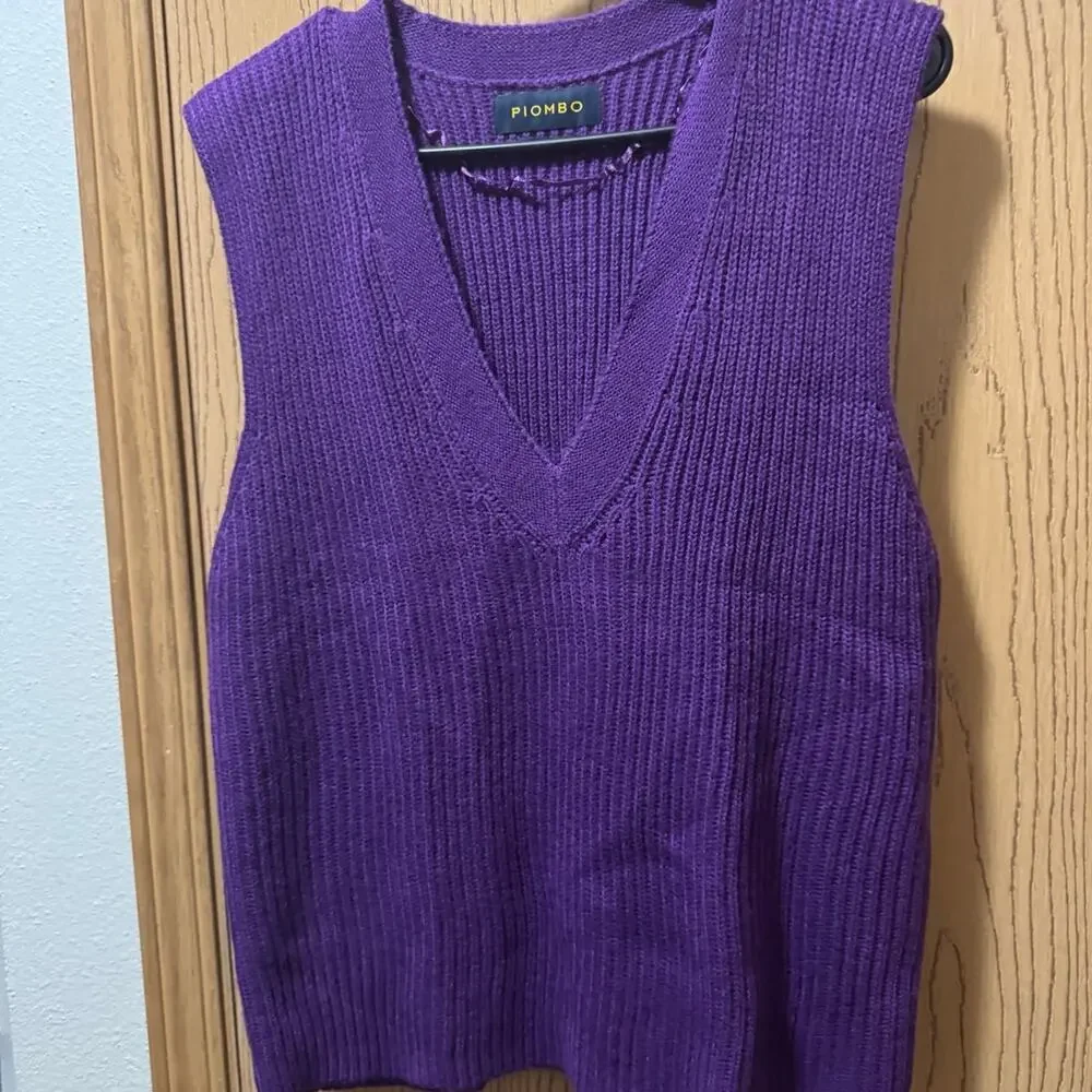 Piombo sweater vest NWT size small ❤️